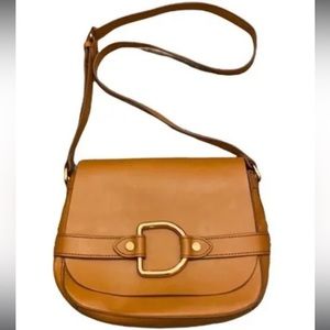 Abercrombie camel crossbody purse